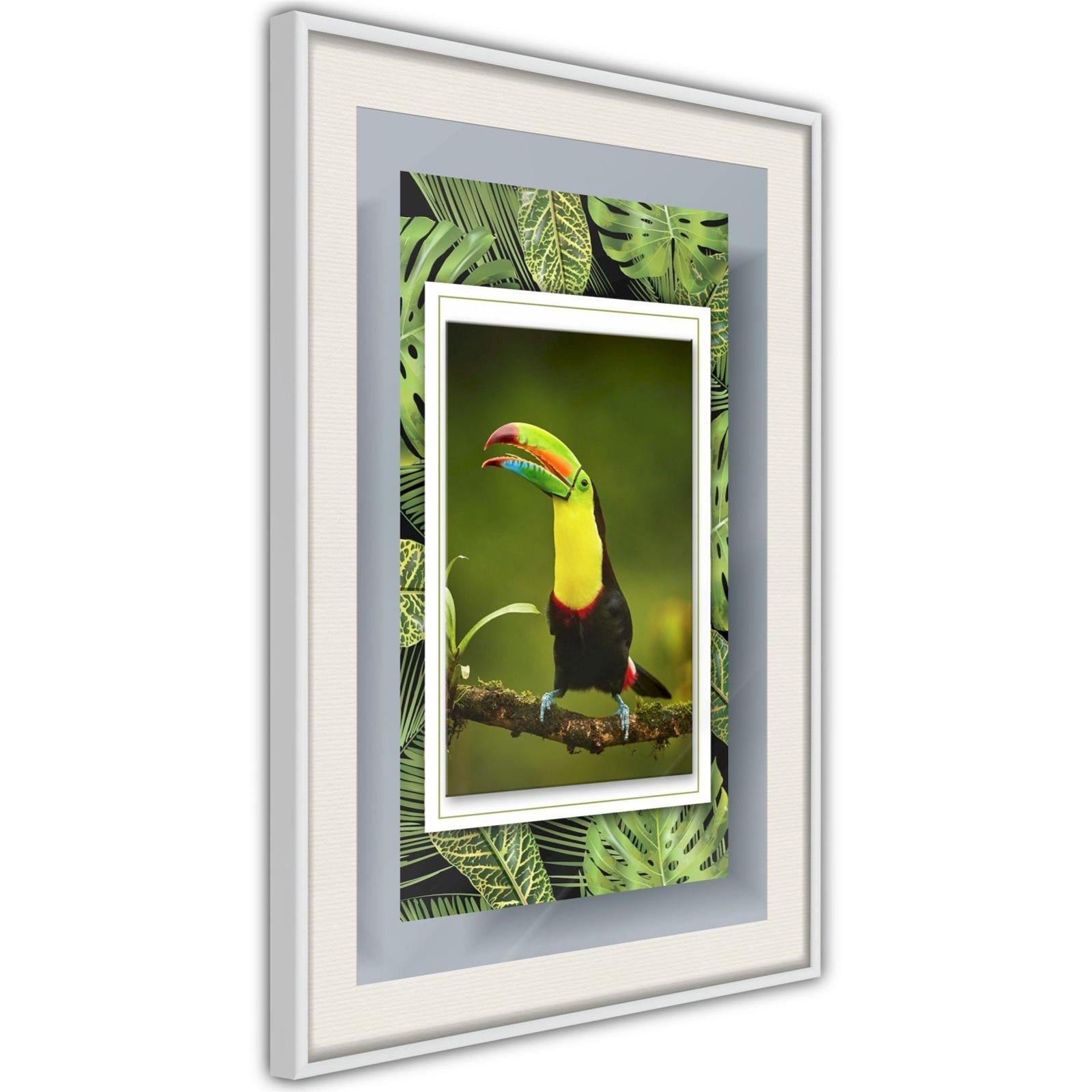 Cadre Photo 40x60 Cm Noir - En Bois Recyclé - Avec Verre Acrylique - Pour Montage Mural - Décoration Salon, Bureau Ou Galerie