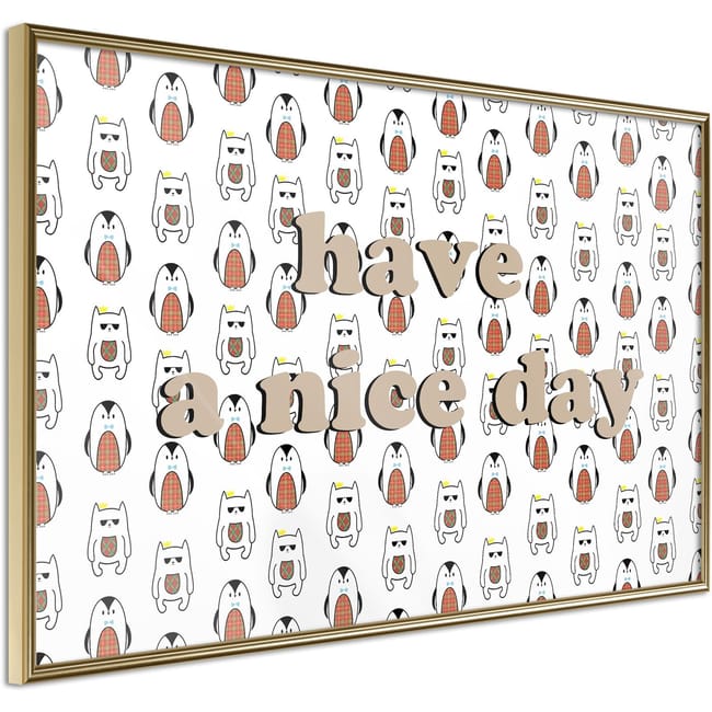 Tableau Cadre Les Animaux Veulent Une Bonne Journ e 30 X Tableau Cadre Les Animaux Veulent Une Bonne Journ e 30 X