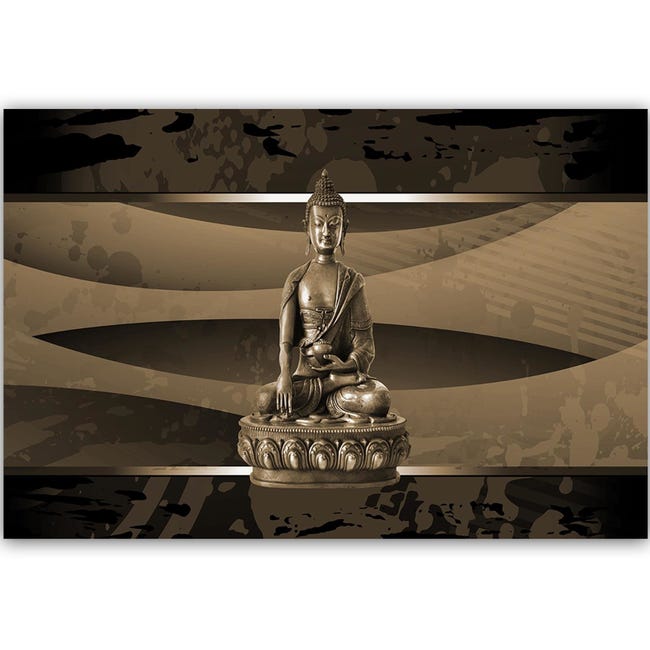 Tableau Bouddha Abstrait