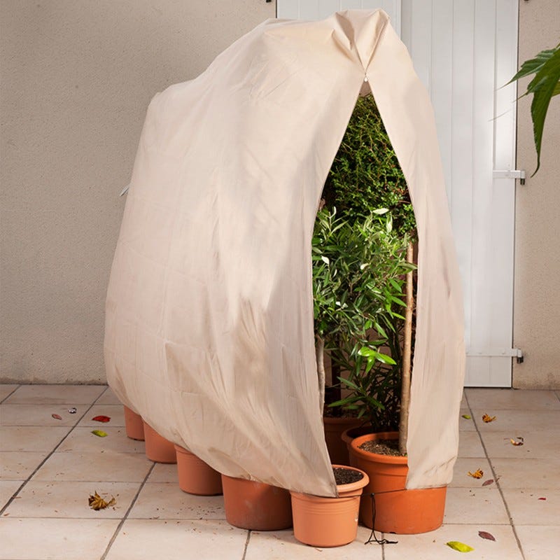 45x50cm Housse de gel pour plantes de jardin, housse de protection