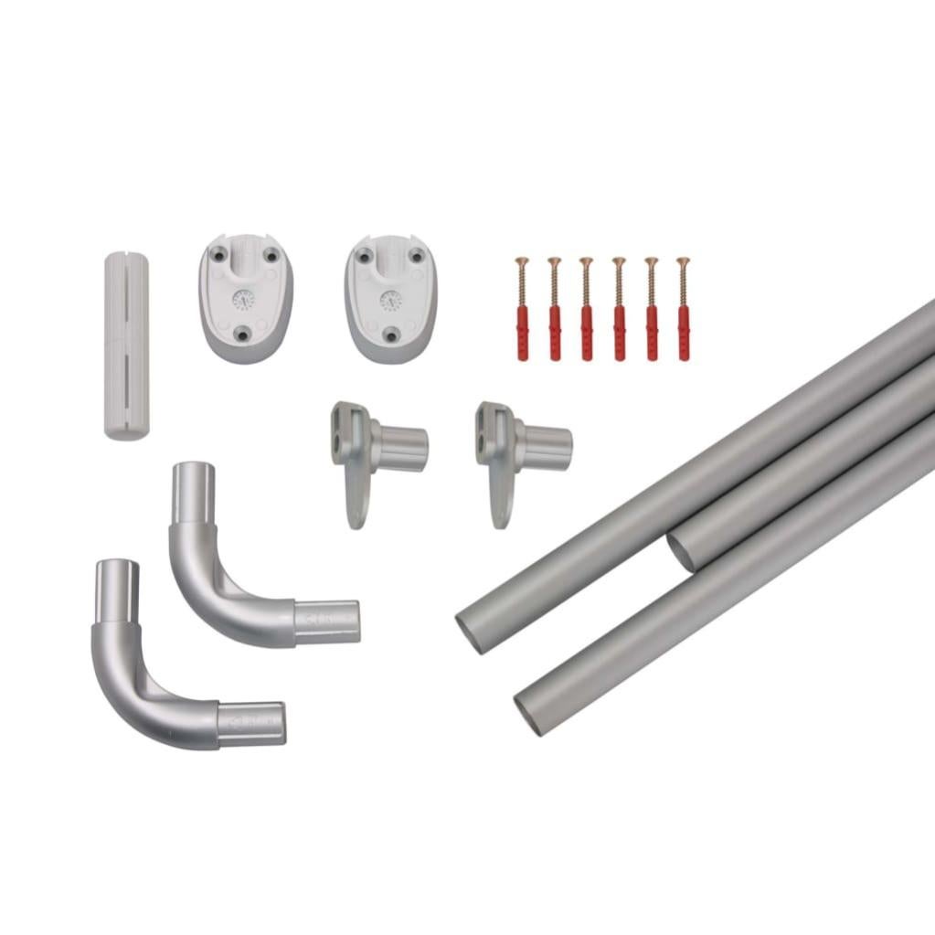 Tringle Rideau De Douche Angle Sans Percer Leroy Merlin