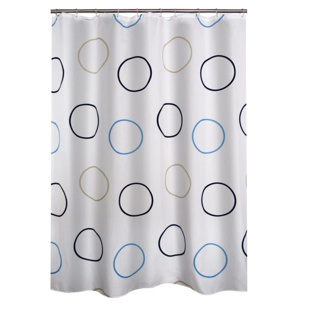 ASTRATTO TENDA DA Doccia Circolare Disegno Del Tessuto EUR 27,99 - IT