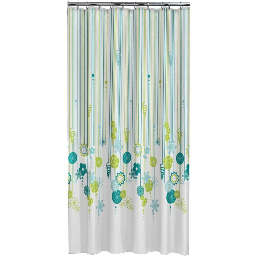 Rideau De Douche Fiesta 180 Cm Vert Sealskin | Leroy Merlin