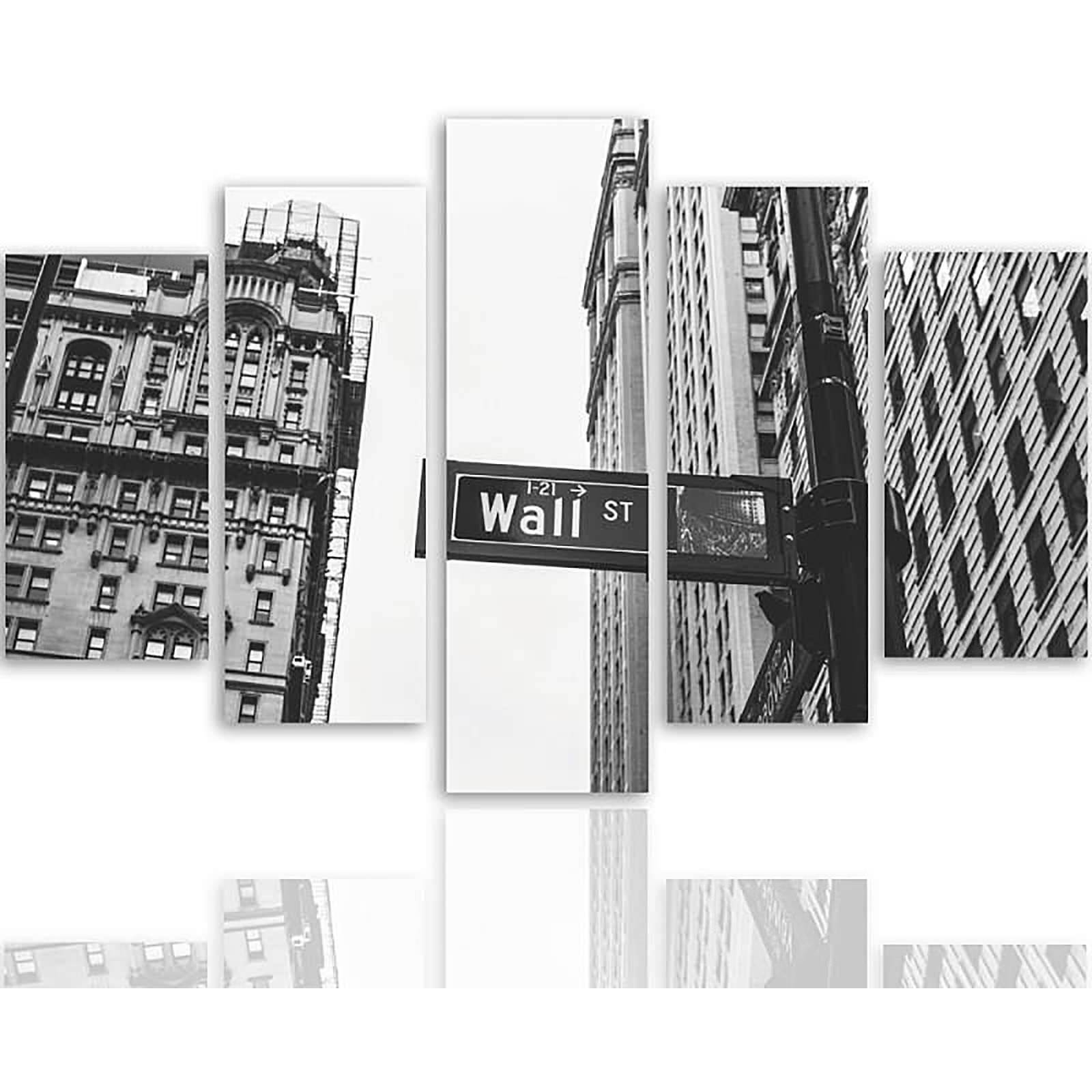 Tableau Wall Street - 300 x 140 cm | Leroy Merlin