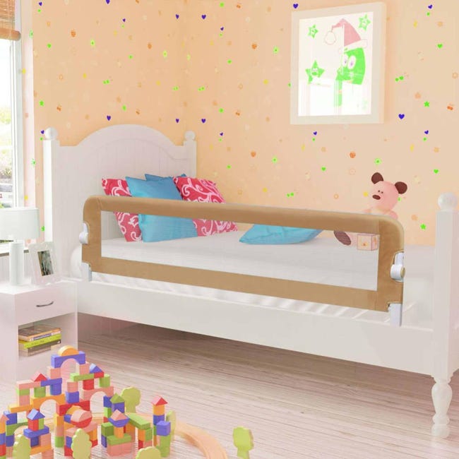 Barriere De Lit Enfant Taupe 150x42 Cm Polyester Vidaxl Leroy Merlin Barriere De Lit Enfant Taupe 150x42 Cm Polyester Vidaxl Leroy Merlin