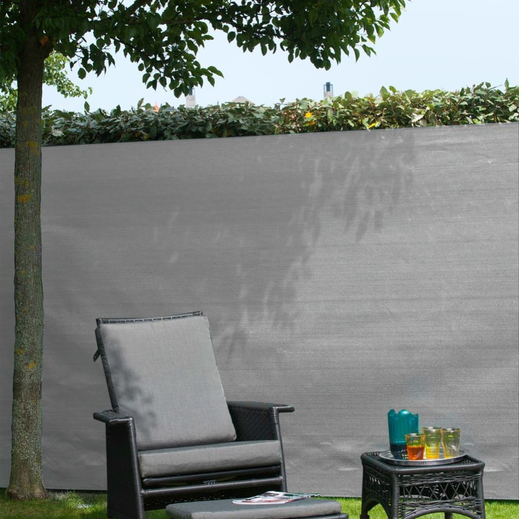 Brise-vue De Jardin Pe 1,5 X 5 M Gris Nature | Leroy Merlin