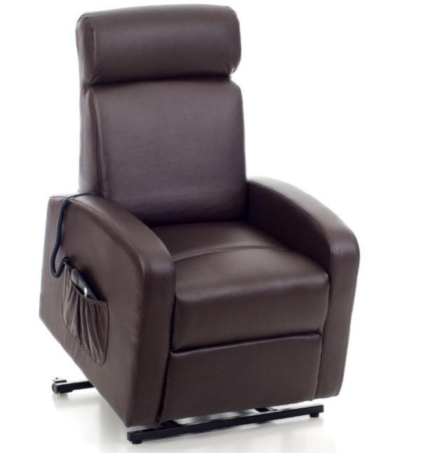 Poltrona Katia Marrone Relax Con Sistema Lift M065209 Leroy Merlin