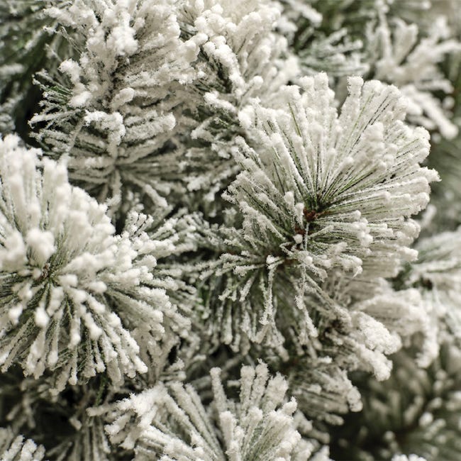 Sapin de Noël artificiel effet neige 180 cm MASALA 