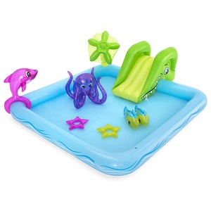 Centro de jogo insuflável INTEX multi-cor piscina dupla