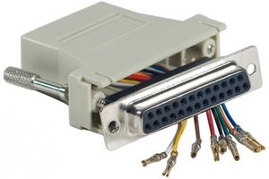 Répartiteur rj45 à connecteur rj45 femelle vers 2x rj45 femelles ivoire  valueline - Montage et connectique PC - Achat & prix