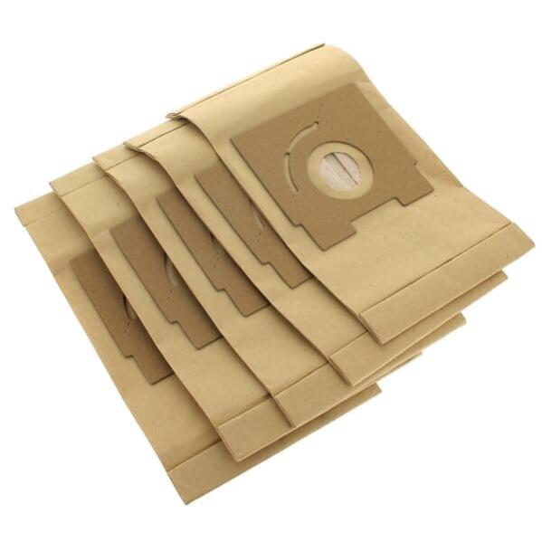 Sacs à Poussière Panasonic BAG261 - Lot De 5 - Pour Aspirateurs MC-E1000, MC-E1010, MC-E60, MC-E61…