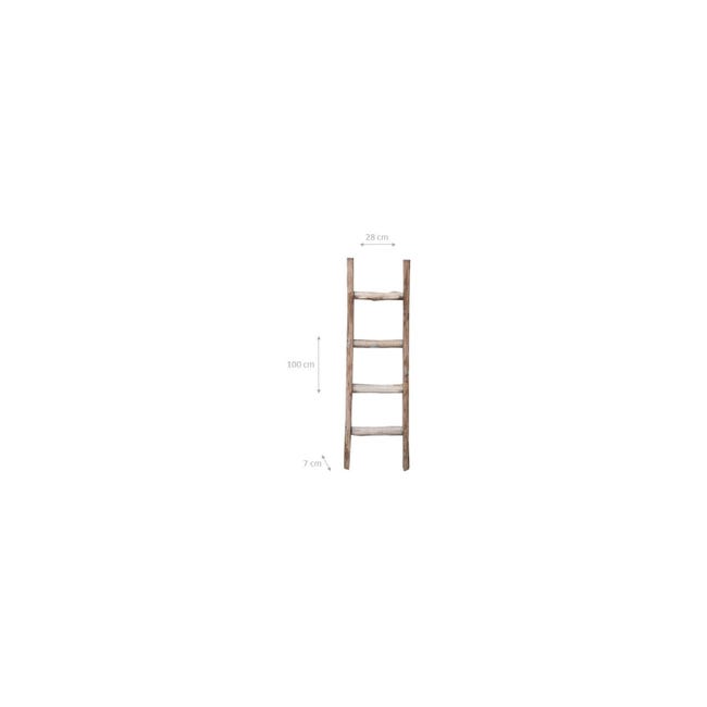 Toallero escalera de madera escalera decorativa -  España