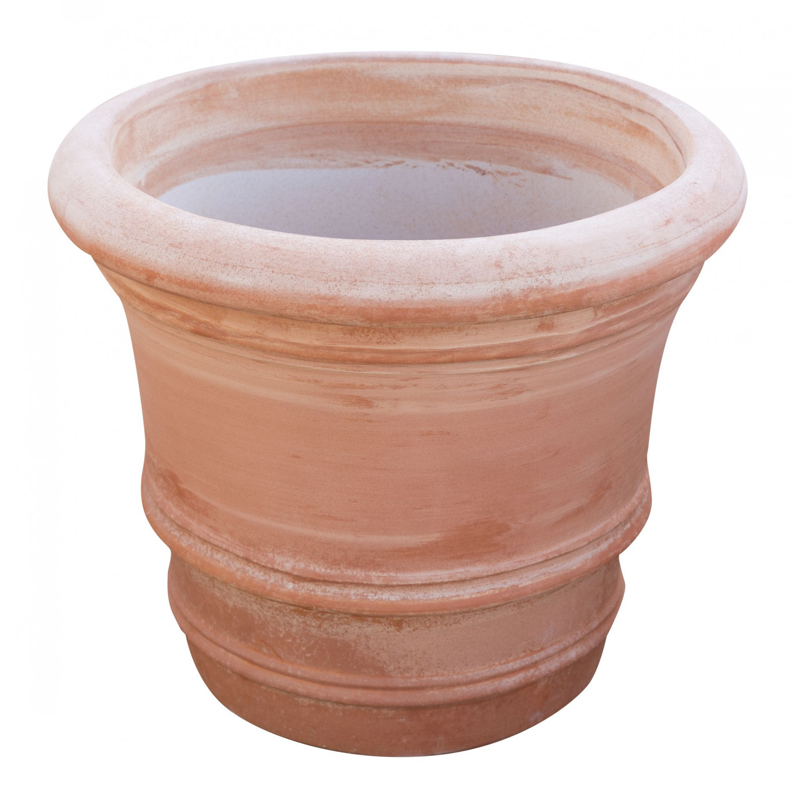Biscottini Terracotta Grands Pots pour Plantes 62x55x62 cm Fabriqué