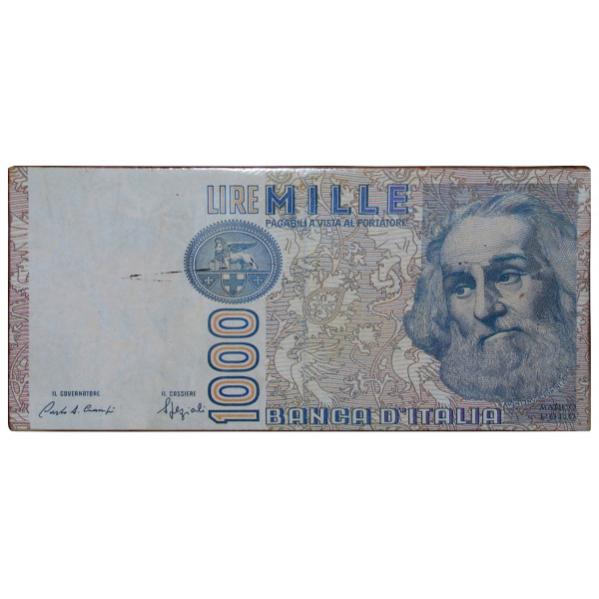 Plaque Métal "Fossa Dei Grifoni" Gênes - Dimensions 40x10 Cm - Neuf - Décoration Murale Italienne