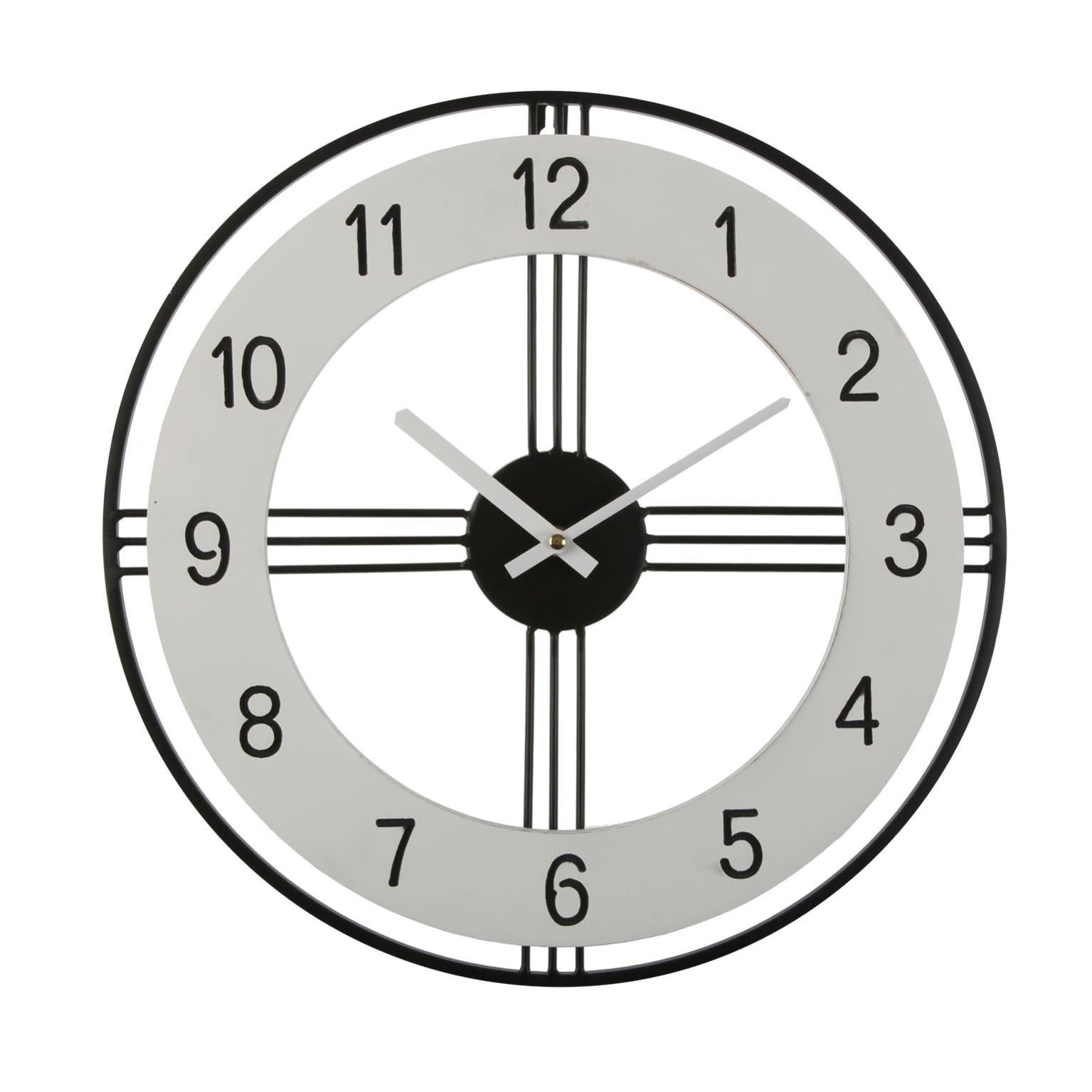 Horloge Murale HERCHR Avec Ventouse - 10,5x22 Cm - Étanche - Pour Salle De Bain, Cuisine, Chambre