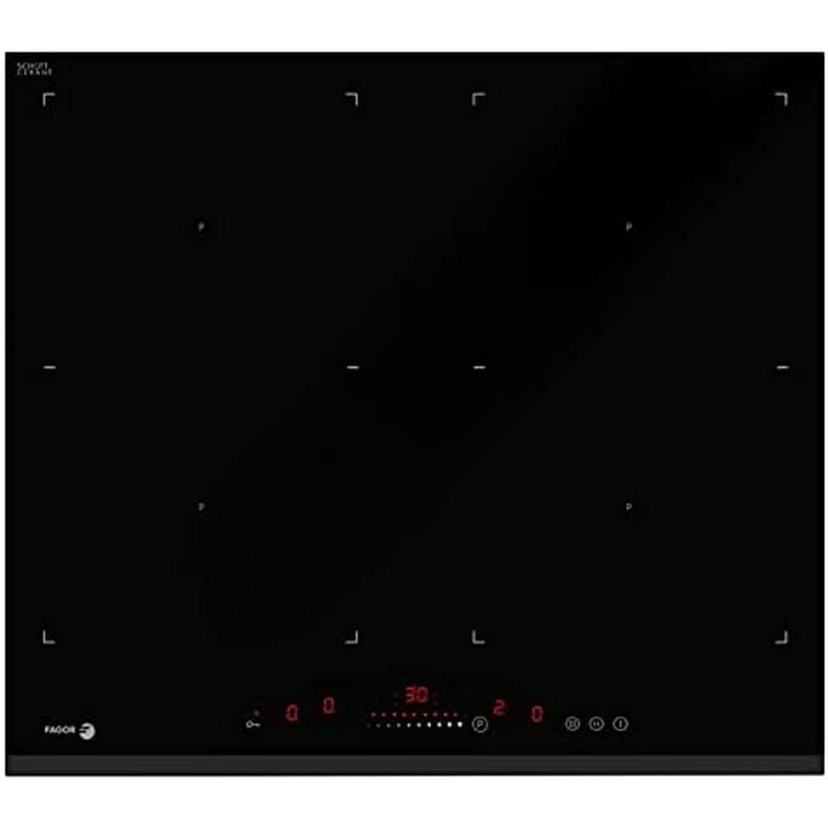 Plaque à Induction FAGOR 3IFZONE40BS 59 cm 7400 W Leroy Merlin