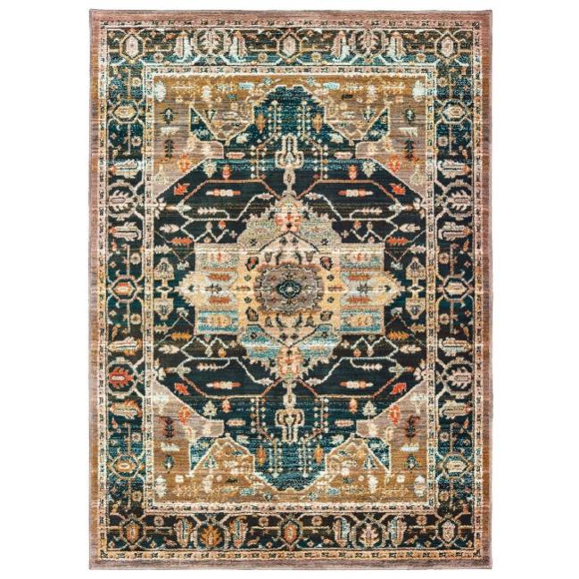Zala Living Tappeto Per Bambini A Forma Di Stelle E Cuori – In Poliammide, 140x100x0,8 Cm, Colore Arancione, Antiscivolo - 3
