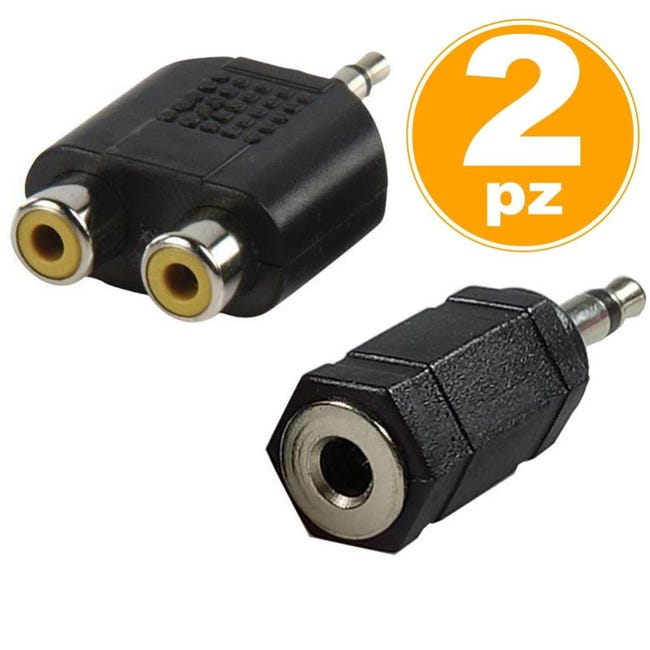 5x Connettore RCA Femmina Rosso Per Montaggio Su PCB - Jack Audio 2 Pin 50V 0.5A