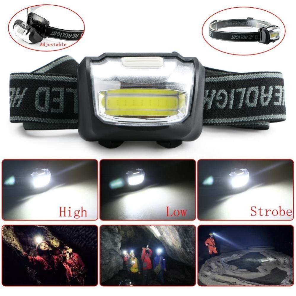 BORUIT T701A Torcia Frontale Super Luminosa 1000 Lumen, Con Sensore Di Movimento, Zoom, 9 Modalità, Ricaricabile USB-C, IPX4, Per Campeggio E Lavoro - 2