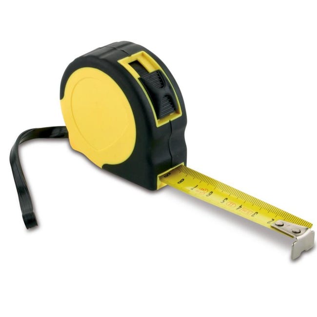 Metro Flessibile A Nastro 5 Metri Con Blocco Automatico Flessometro Retraibile Con Laccetto E Gancio 51907465 - Foto 6