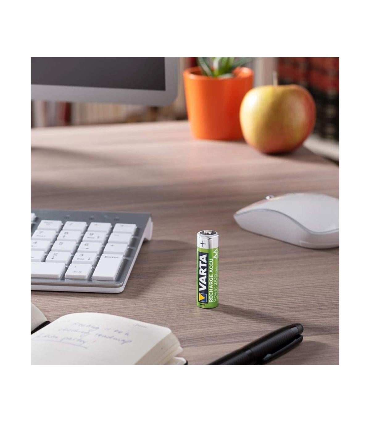 VARTA Caricabatterie Con 4 Batterie AA 2100mAh - Per AA/AAA, Ricarica In 4.5 Ore - Foto 9