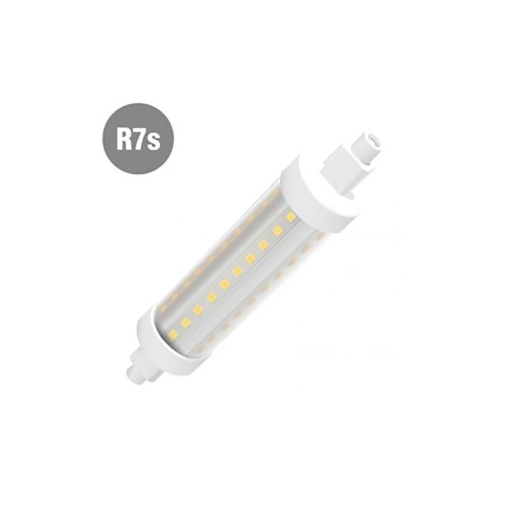 Lampadina Lampada Led R7s 118mm Led 2835 Sostituzione Alogena 6500k 8w 360° Leroy Merlin 8334