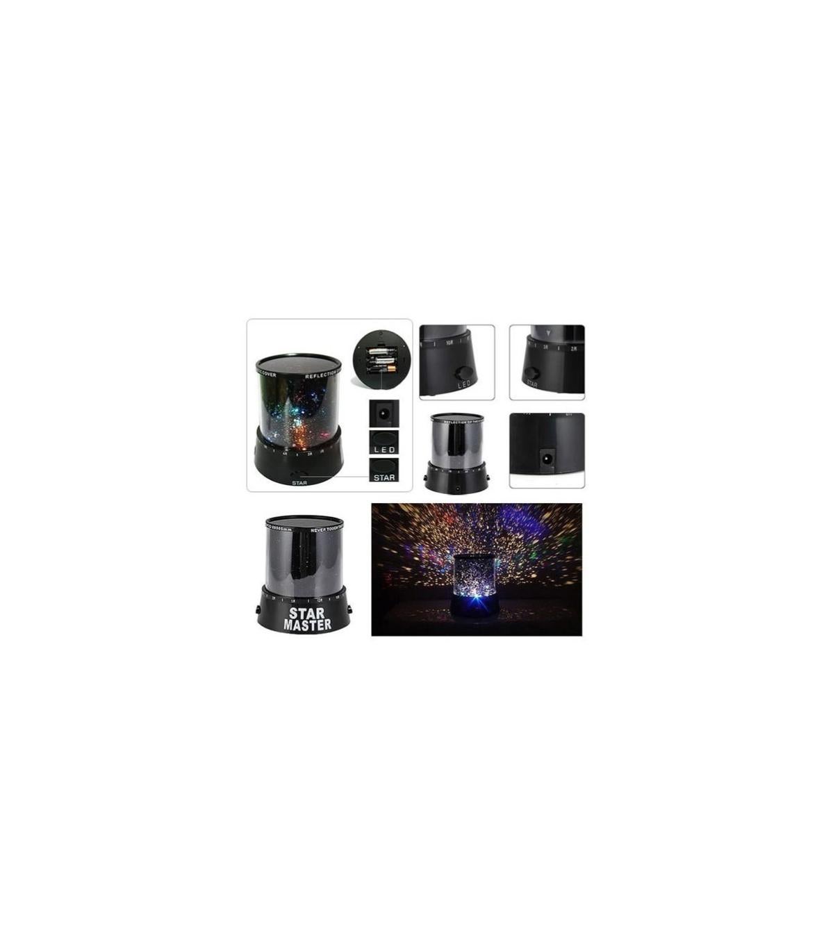 Luce Led Notturna Bambini Lampada Proiettore Effetto Cielo Stellato Rotante - Foto 9