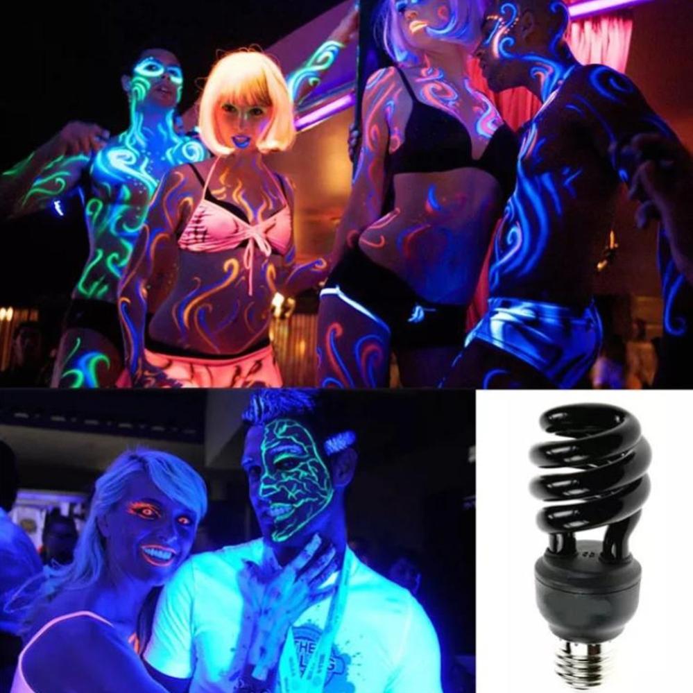 Lampada E27 UV Luce Di Wood Lampadina 26W Discoteca Feste DJ Luce Nera Neon 