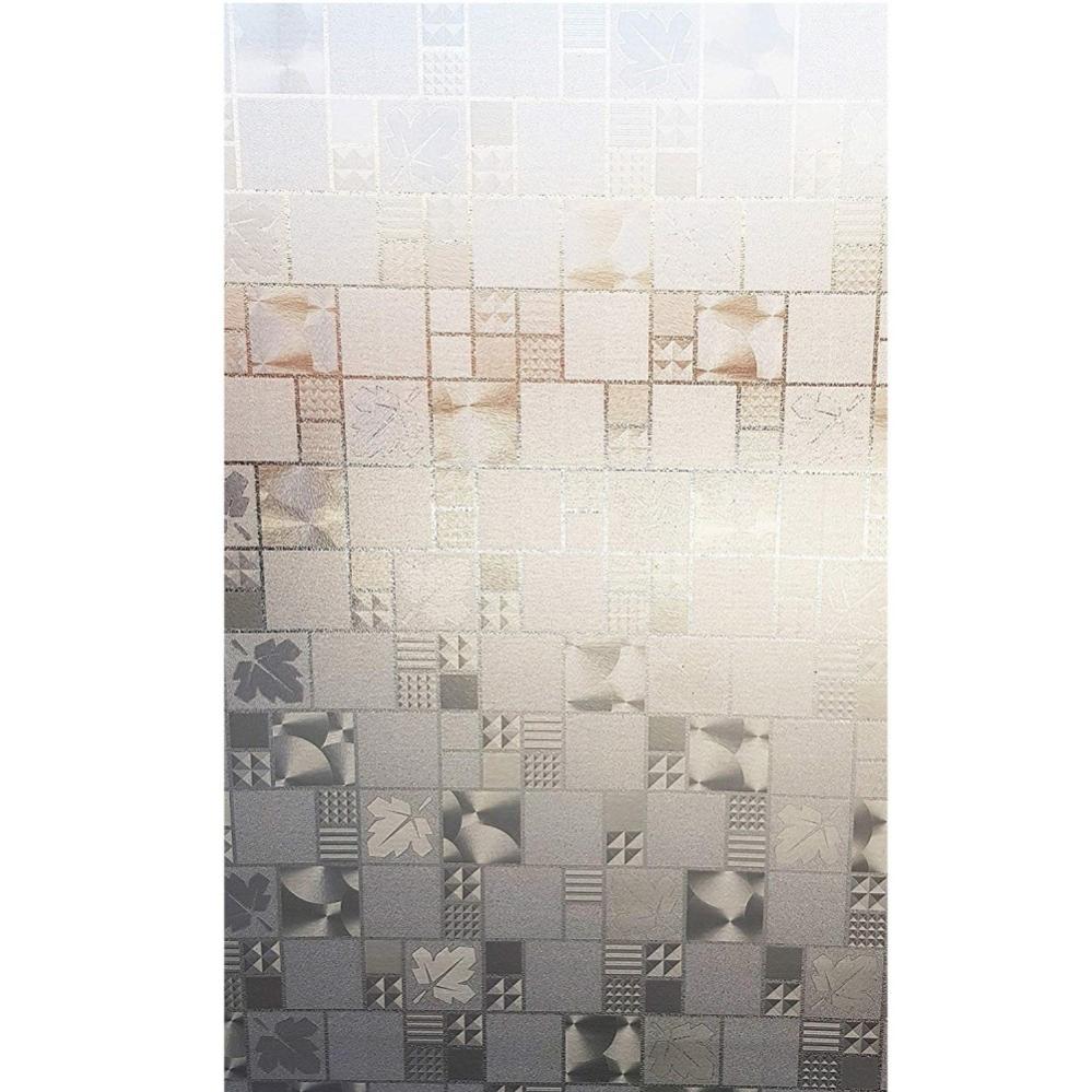 PELLICOLA ADESIVA DECORATIVA 3D FOGLIE ESY 10111 PVC VETRO FINESTRA pellicola-adesiva-decorativa-3d-foglie-esy-10111-pvc-vetro-finestra