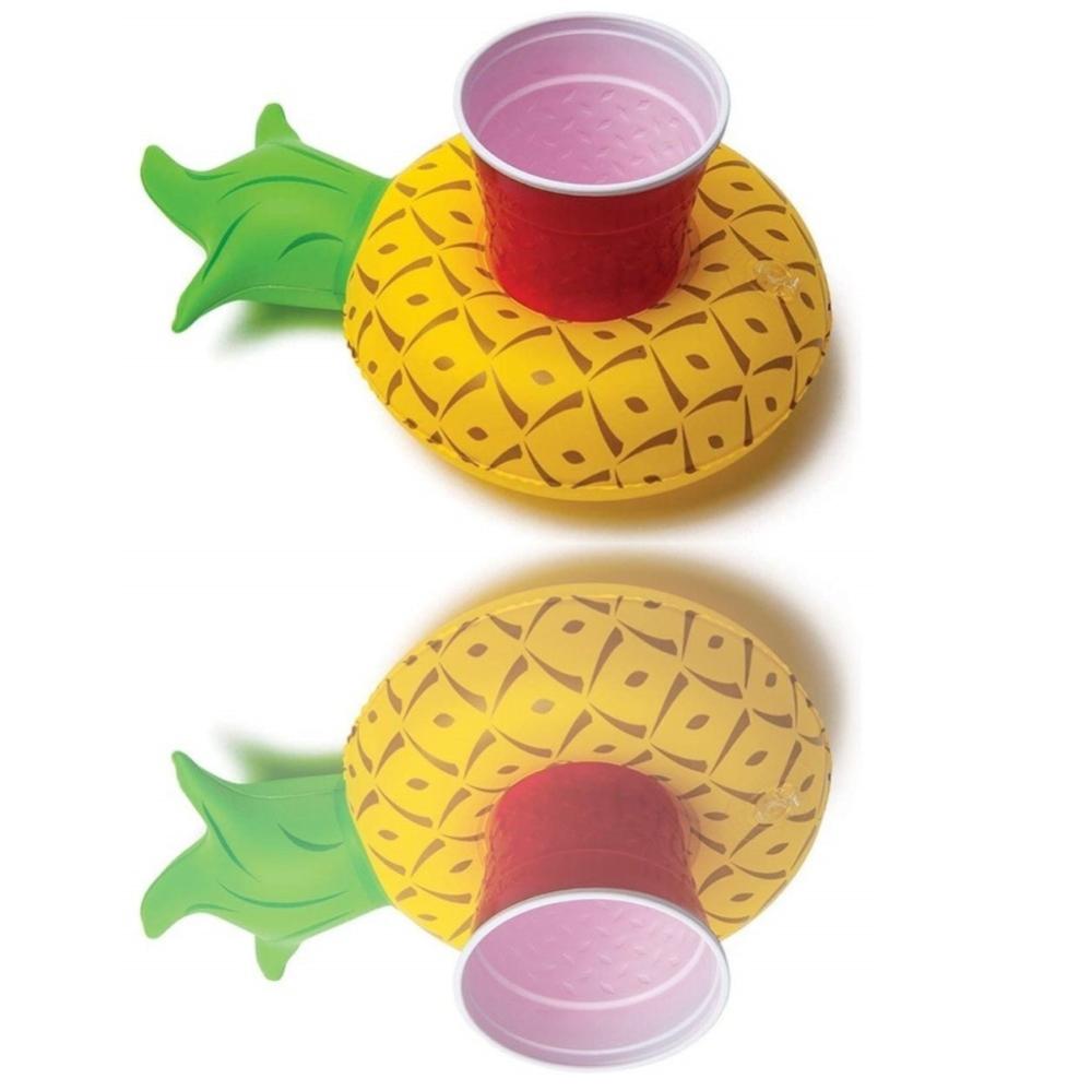 Lettino Gonfiabile Ad Ananas Per Piscina E Spiaggia - Stylex Party, Arancione, Accessorio Vacanze
