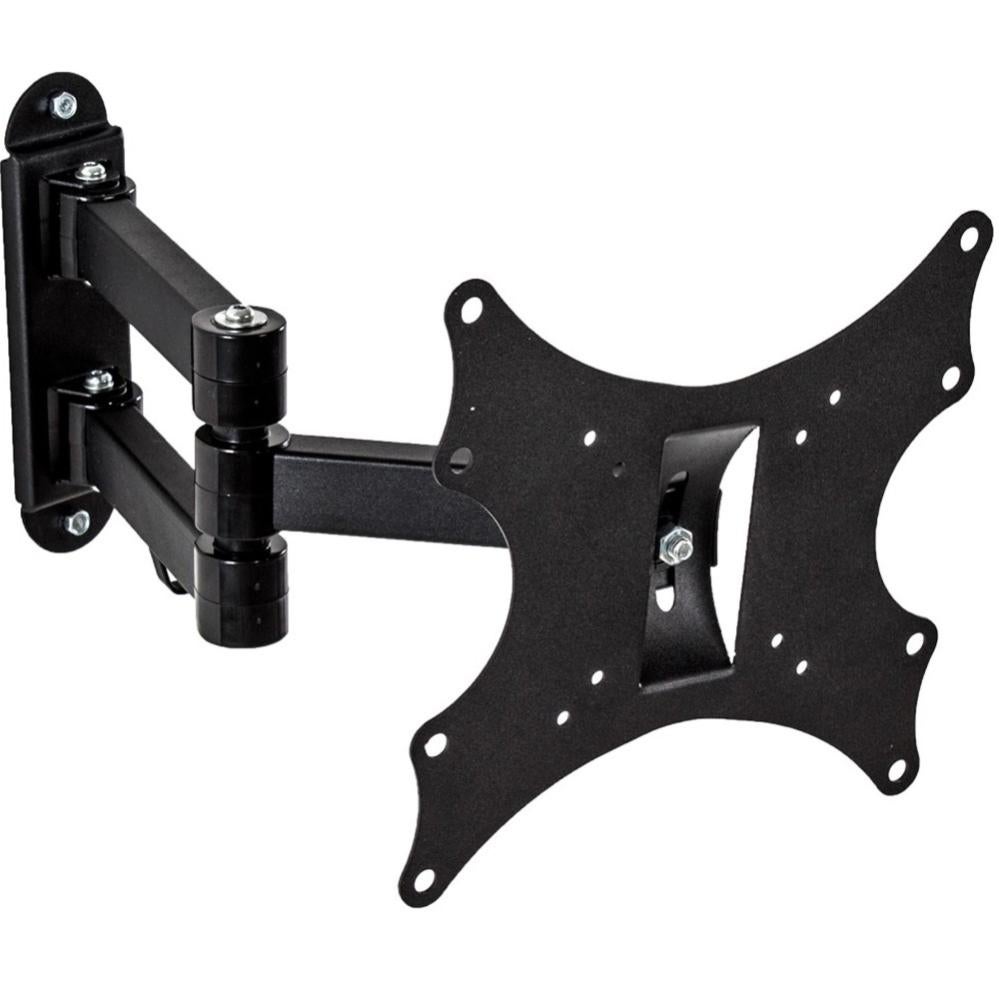 HOME VISION Supporto a parete per TV fisso e resistente per la maggior parte dei televisori piatti da 32-75, VESA massimo 600X400 mm fino a 165 libbre Adatto a montanti in legno