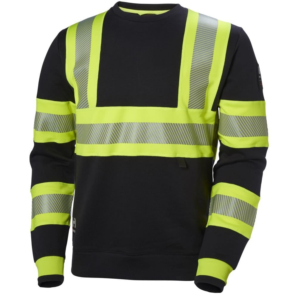 Pull de travail haute visibilit Helly Hansen ICU JAUNE NOIR L