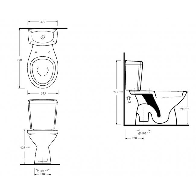 Comment poser un wc à sortie verticale