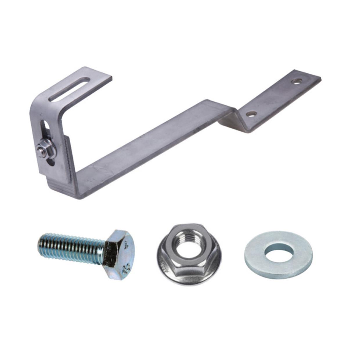 Gancio Tetto Impianto Solare Fissaggio Supporto Tetto A2 Acciaio Inox - Foto 3