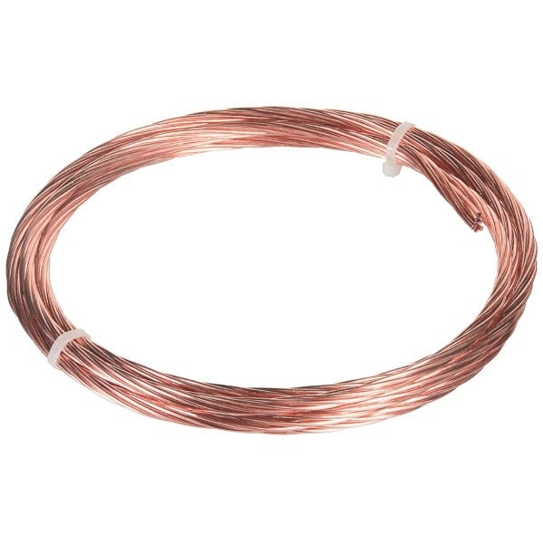 Câble cuivre nu 25 mm² (50m)