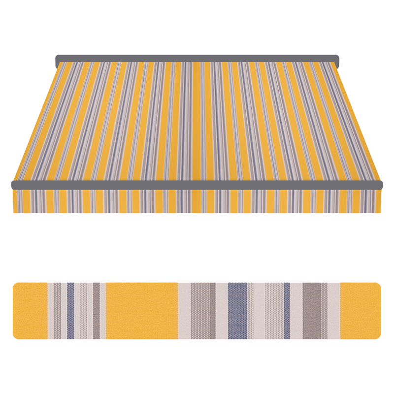 Toile pour store banne 5 X 4,25 m Tissu acrylique Dickson Windsor