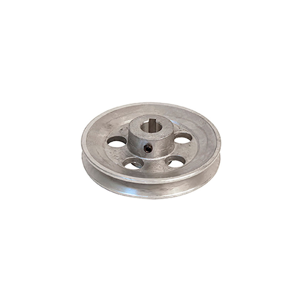 Poulie Aluminium Diamètre 50 Mm Alésage 19 Mm Poulie en aluminium - D. 120 x Al. 19 mm | Leroy Merlin