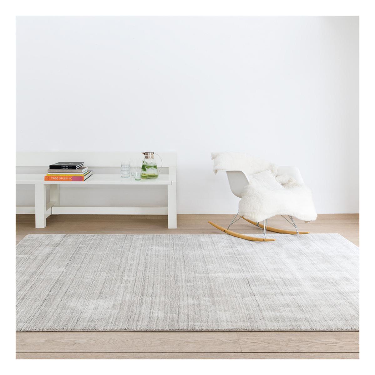 Tapis Moderne 250x350 Cm Rectangulaire Transform 5 Gris Salle À Manger