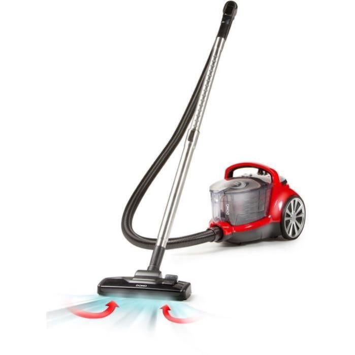 DOMO DO7292S - Aspirapolvere a tanica senza sacco - 2L - Potenza di  aspirazione regolabile - 74dB - Filtro HEPA H12 - Tubo inox 90cm | Leroy  Merlin