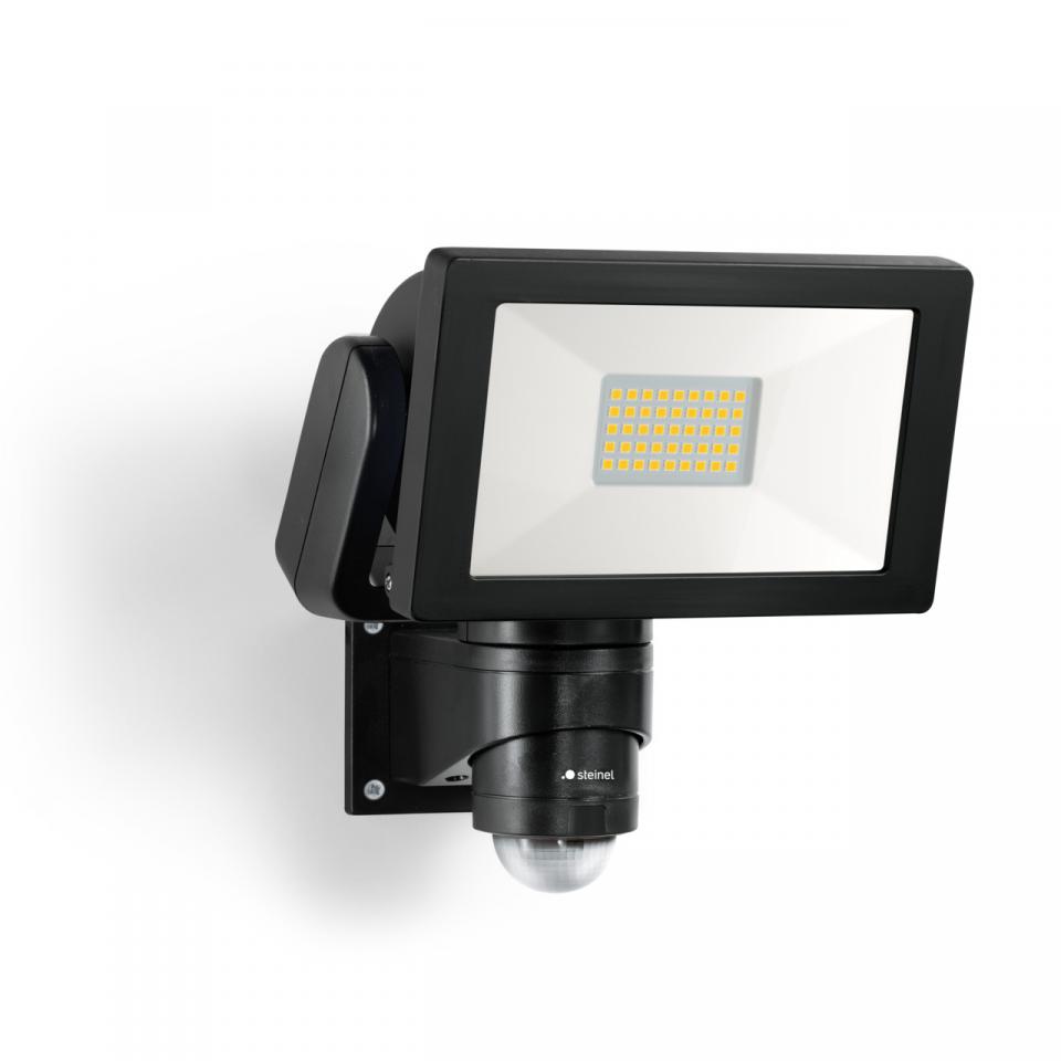 Proyector led exterior con detector de movimiento steinel ls 300 s negro 4000 k