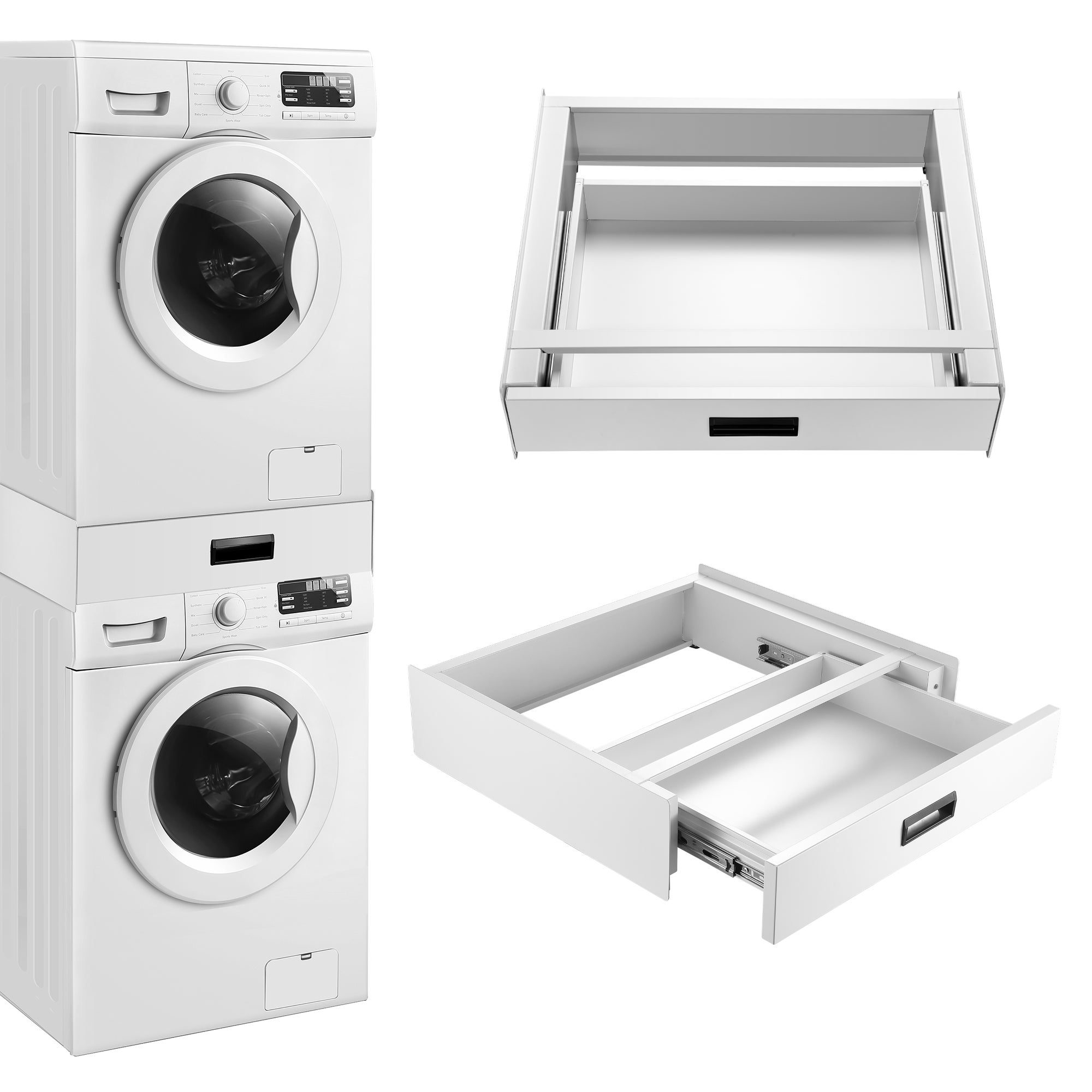 Kit d'empilage universel / cadre de connexion pour lave-linge et sèche-linge