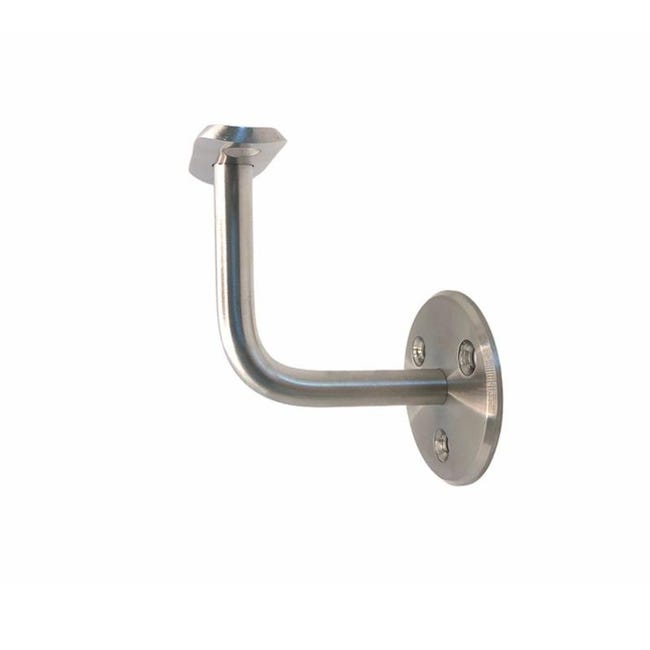 Support de main courante mural inox | Leroy Merlin