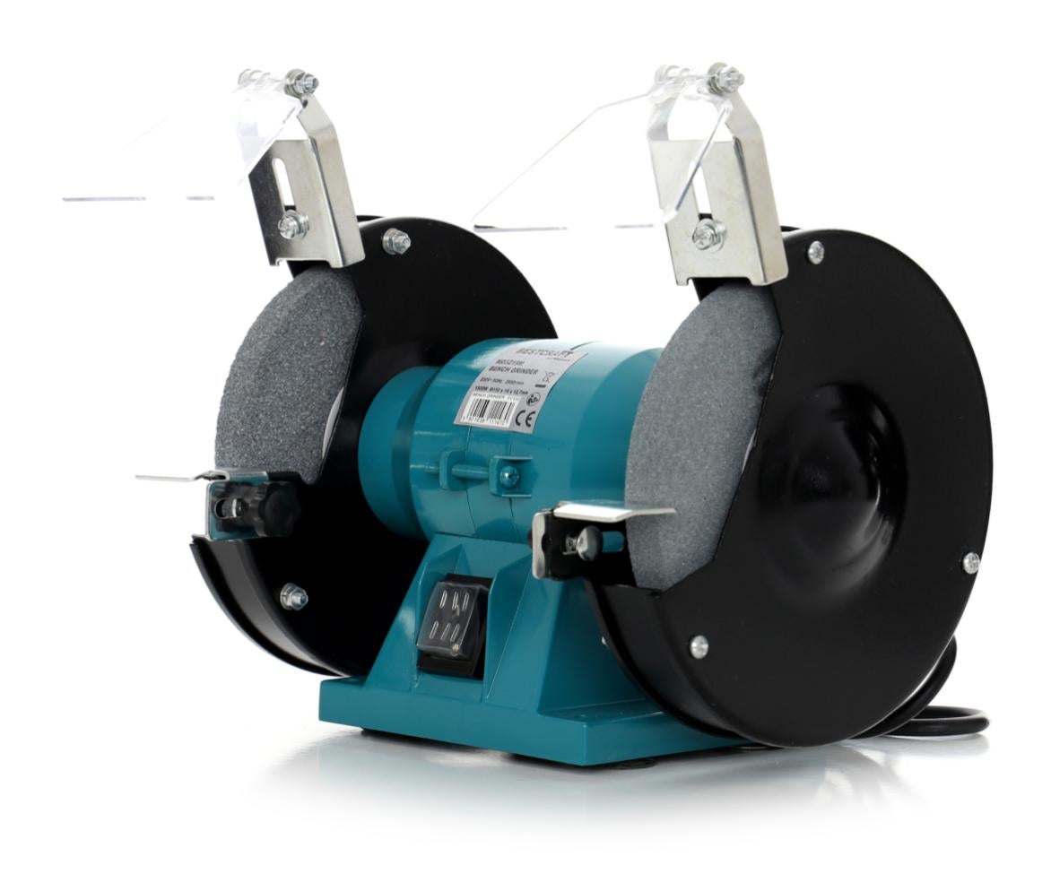 Meule D'Établi Faithfull Alox Blanc 150x20mm - Pour Affûtage Outils Et Meulage Métaux