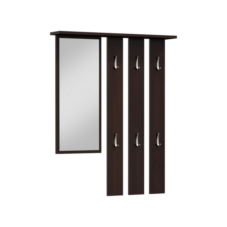 vestiaire en fer forgé, 6 patères