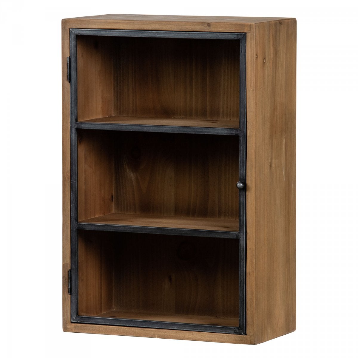 Etagère murale vitrée en bois CORINE | Leroy Merlin