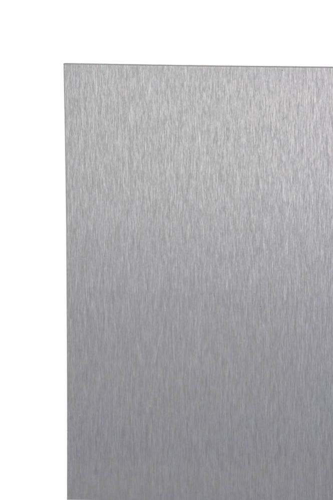 Fond De Hotte Inox 60x70cm Nordlinger - Protection Murale Derrière Plaque Cuisson