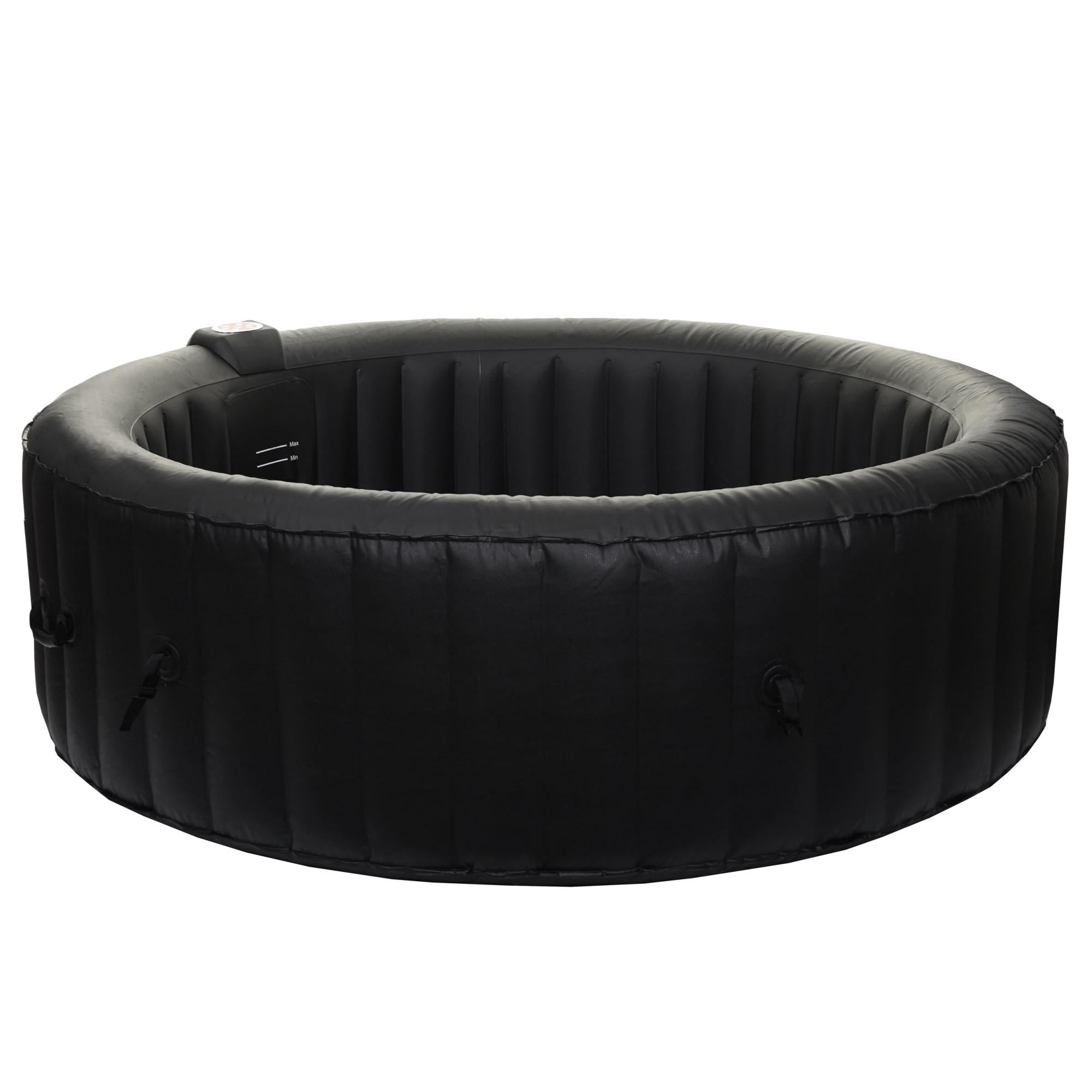 Spa gonflable HWCE32, 4 personnes intérieur/extérieur, à chauffer, gonflable, Ø 108cm