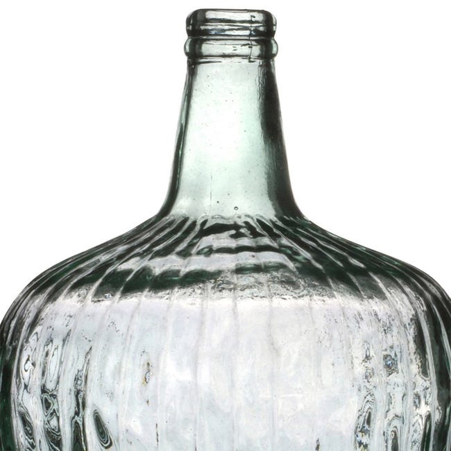 Vase dame Jeanne Sahara 10L verre recyclé D26 H39