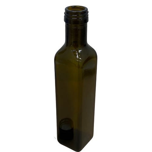 Acquaverde 20 pz Bottiglia Vetro Scuro Uvag Marasca Olio Liquore Per  Campioncini Capienza 100 Ml Con Tappo