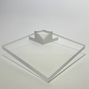 Plaque Plexiglass sur mesure Noir Mat ep 10 au Meilleur Prix